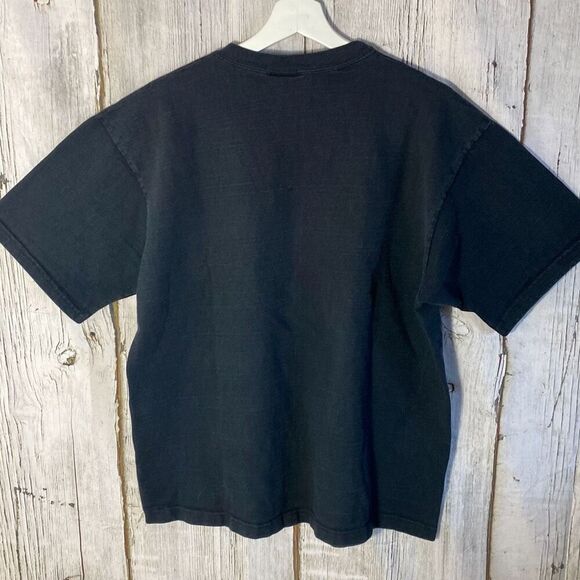 Vintage Goodwear Rank Streetwear Graphic Heavyweight T Shirt Neon Size L 90's 53 - Picture 8 of 11